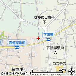 和歌山県有田郡有田川町下津野861周辺の地図