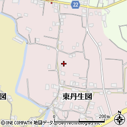 和歌山県有田郡有田川町東丹生図周辺の地図