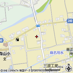 徳島県吉野川市鴨島町山路1072周辺の地図