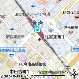 東進衛星予備校　今治駅前校周辺の地図