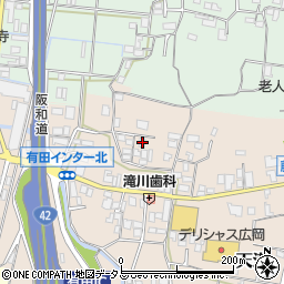 和歌山県有田郡有田川町天満769-3周辺の地図