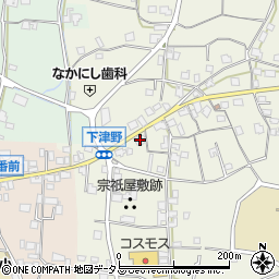 和歌山県有田郡有田川町下津野870周辺の地図