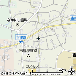 和歌山県有田郡有田川町下津野887周辺の地図