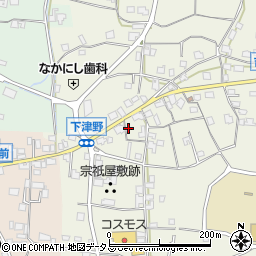 和歌山県有田郡有田川町下津野883周辺の地図