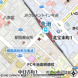 寺小屋グループ河合塾マナビス　今治校周辺の地図