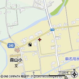 徳島県吉野川市鴨島町山路1076周辺の地図