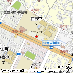 クラフトハートトーカイ・徳山店周辺の地図