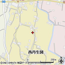 和歌山県有田郡有田川町西丹生図482周辺の地図