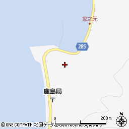広島県呉市倉橋町（鹿島中）周辺の地図