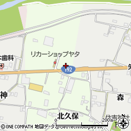 徳島県吉野川市川島町学北久保121周辺の地図