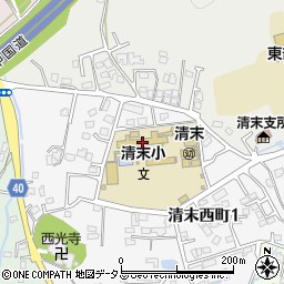 下関市立清末小学校周辺の地図