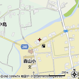 徳島県吉野川市鴨島町山路1079周辺の地図