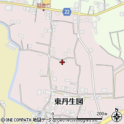 和歌山県有田郡有田川町東丹生図152周辺の地図