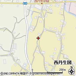 和歌山県有田郡有田川町西丹生図533周辺の地図