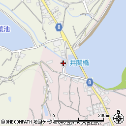 香川県観音寺市大野原町井関851周辺の地図