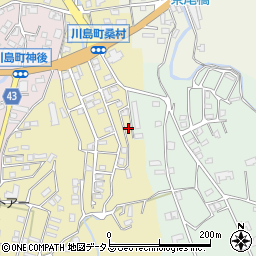 徳島県吉野川市川島町桑村147-7周辺の地図