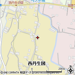 和歌山県有田郡有田川町西丹生図425周辺の地図