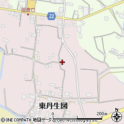 和歌山県有田郡有田川町東丹生図65周辺の地図