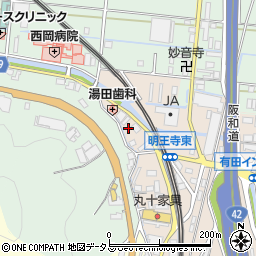 和歌山県有田郡有田川町天満30周辺の地図