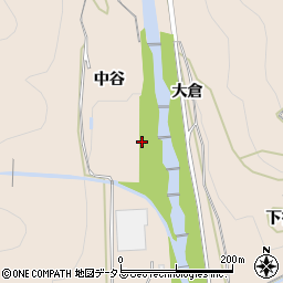 中野谷川周辺の地図