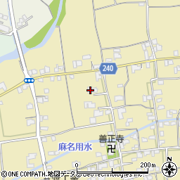 徳島県吉野川市鴨島町山路1147周辺の地図