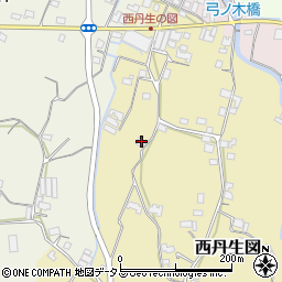 和歌山県有田郡有田川町西丹生図539周辺の地図
