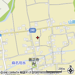 徳島県吉野川市鴨島町山路1317周辺の地図