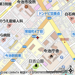 愛媛県今治市常盤町4丁目1-11周辺の地図