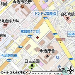 愛媛県今治市常盤町4丁目1-19周辺の地図