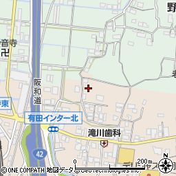 和歌山県有田郡有田川町天満794-2周辺の地図