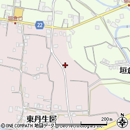 和歌山県有田郡有田川町東丹生図79周辺の地図