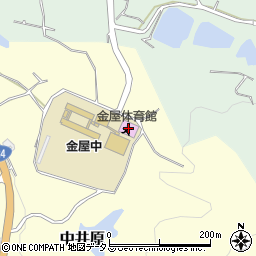 有田川町金屋体育館周辺の地図
