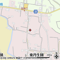 和歌山県有田郡有田川町東丹生図60周辺の地図
