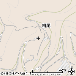 徳島県美馬市美馬町栂尾周辺の地図