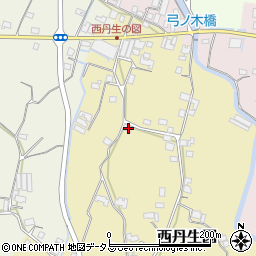 和歌山県有田郡有田川町西丹生図475周辺の地図