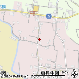 和歌山県有田郡有田川町東丹生図163周辺の地図