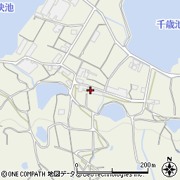 香川県観音寺市大野原町萩原516周辺の地図