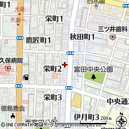 韓国・花子キムチ店周辺の地図