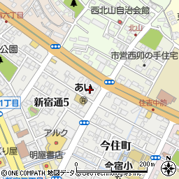 ａｐｏｌｌｏｓｔａｔｉｏｎカーケア徳山ＳＳ周辺の地図