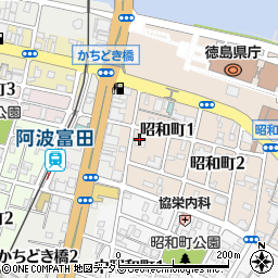 株式会社四国日立システムズ徳島支店周辺の地図