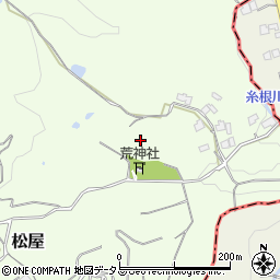 山口県下関市松屋周辺の地図