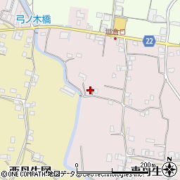 和歌山県有田郡有田川町東丹生図36周辺の地図