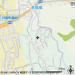 徳島県吉野川市川島町山田中須賀19周辺の地図