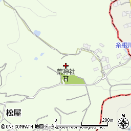 山口県下関市松屋周辺の地図