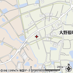 香川県観音寺市大野原町萩原302-4周辺の地図