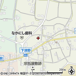 和歌山県有田郡有田川町下津野846周辺の地図