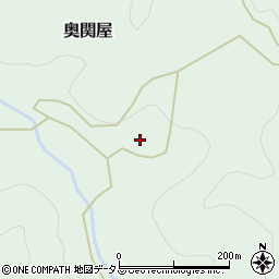 山口県周南市奥関屋825周辺の地図