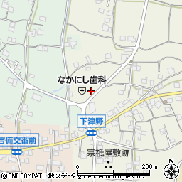 和歌山県有田郡有田川町下津野853周辺の地図