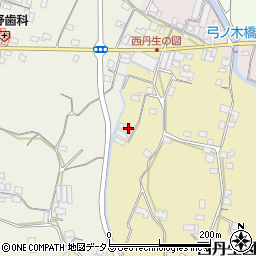 和歌山県有田郡有田川町西丹生図537周辺の地図