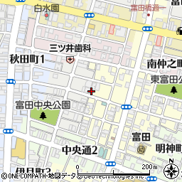 徳島シティガス株式会社周辺の地図